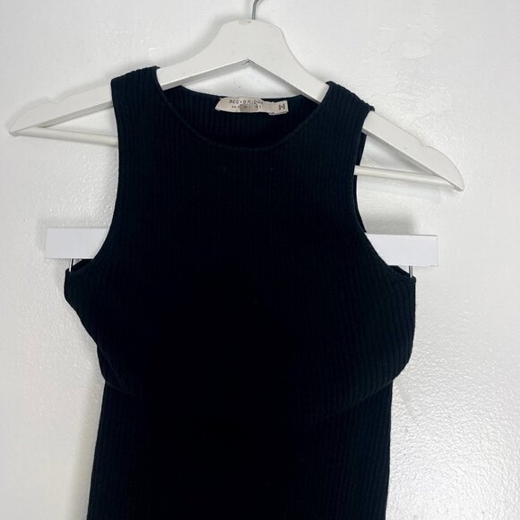 BEC&BRIDGE Riviera Knit Twist Midi Dress in Black Size US 2 - Picture 7 of 16